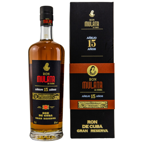 Mulata 15 Jahre Ron - Rum Anejo Gran Reserva aus Kuba 38% 0,70l