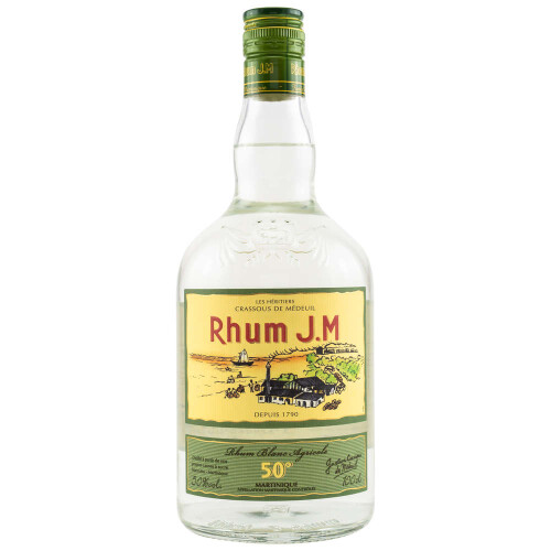 J.M White-Blanc Rhum Agricole (50% - 1 Liter)