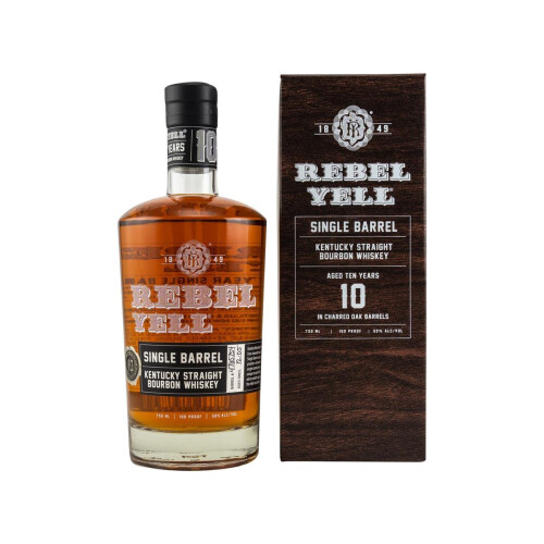 Rebel Yell 10 YO Single Barrel Bourbon Whiskey 50% vol. 0.70l