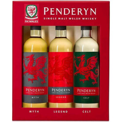 Penderyn Trio Dragon Range Whisky 3 x 200ml