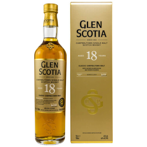 Glen Scotia 18 Jahre Whisky 46% 0.70l