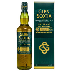 Glen Scotia Victoriana Deep Charred Oak Casks | Schottischer Whisky | Campbeltown Single Malt Cask Strength | Non Chill Filtered - 54,2% 0.7l