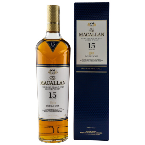 Macallan 15 Jahre Double Cask Whisky 43% vol. 700ml