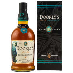 Doorlys Rum 12 Jahre Foursquare Distillery Barbados 43%...