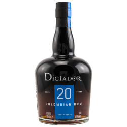 Dictador Rum 20 Jahre Icon Reserve 40% Vol. 0.70l