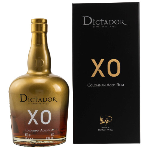 Dictador Rum XO Perpetual Kolumbien in Geschenkverpackung 40% vol. 0.70l
