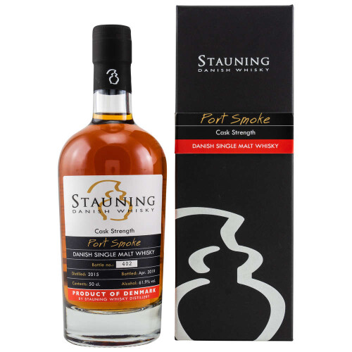Stauning Port Smoke 2019 Cask Strength Whisky 61,9% vol. 500ml