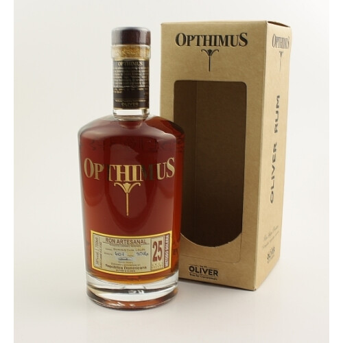 Opthimus Rum 25 Jahre Solera 38% vol. 0,70l