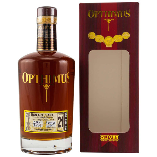 Opthimus Rum 21 Jahre Magna Cum Laude 38% vol. 0,70l