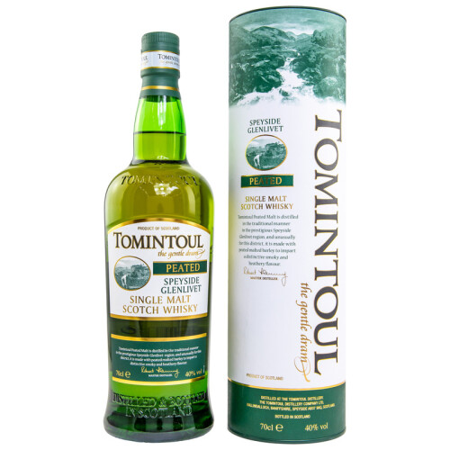Tomintoul Whisky Peated Single Malt Schottland 40% 0.70l
