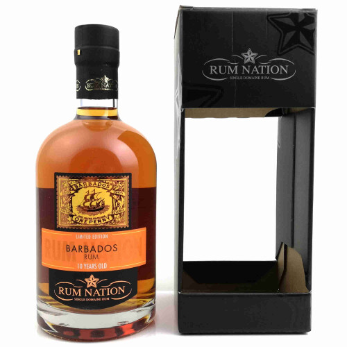 Rum Nation Barbados 10 Jahre Release 2018 (40% vol. 700ml)