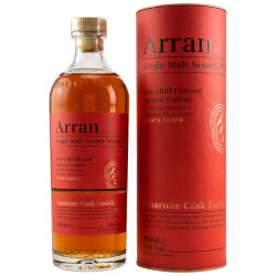 Arran Amarone Cask Finish | Schottland Whisky | Single Malt Scotch | Tube - 50% 0.7l