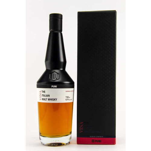 Puni Vina Marsala Casks Italian Whisky 43% vol. 0.70l