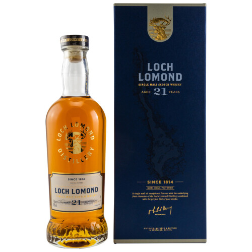 Loch Lomond 21 Jahre Single Malt Whisky 46% vol. 0.70l