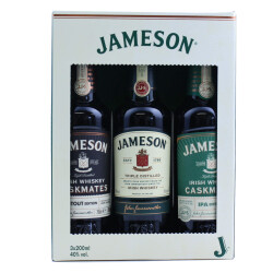 Jameson 3er Geschenkset Irish Whiskey 3 x 0.20l