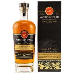 Worthy Park 12 Jahre Single Estate 2006 Jamaica Rum 56% vol. 0.70l