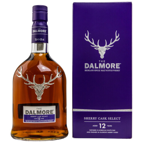 Dalmore 12 Jahre Sherry Cask Select Whisky 43% 0,70l