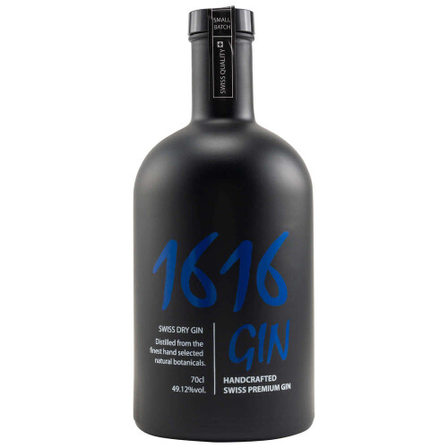Langatun 1616 Gin Black Edition 49,12% vol. 0.70l
