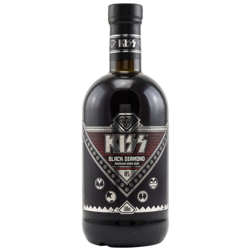 Kiss Black Diamond Premium Dark Rum 40% vol. 0.50l