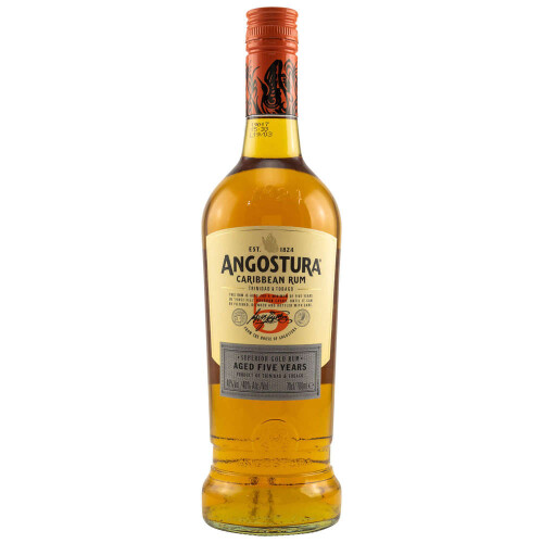 Angostura Gold 5 YO Rum 0,7L (40% Vol.)