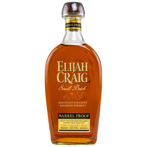 Elijah Craig Barrel Proof Kentucky Straight Bourbon Whiskey 61,1% 0.7l