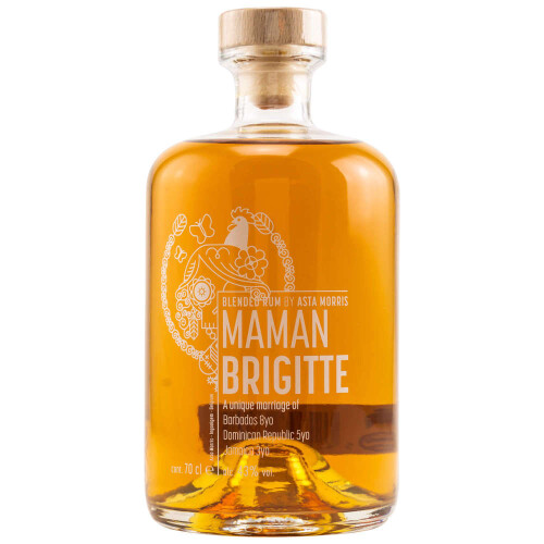 Maman Brigitte Blended Rum by Asta Morris 43% 0.70l