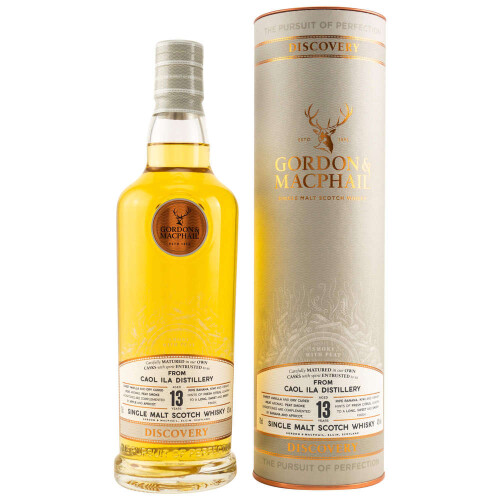 Caol Ila 13 YO Discovery Gordon & MacPhail Islay Single Malt Whisky Schottland Rauchig 43% - 0,70l