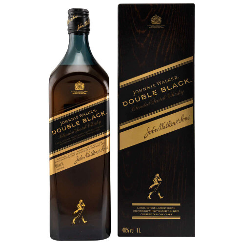 Johnnie Walker Double Black Whisky 40% Vol. 1 Liter