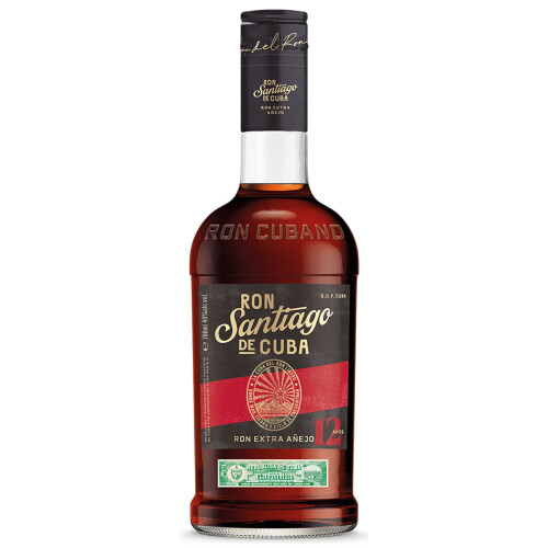 Santiago de Cuba 12 Jahre Extra Anejo Rum 40% - 0,70l kaufen