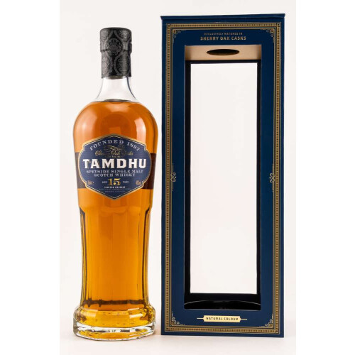 Tamdhu 15 Jahre Sherry Oak Casks Whisky 46% vol. 0,70l
