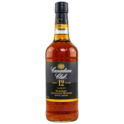 Canadian Club 12 Jahre Small Batch Canadian/Kanadischer Blended Whisky 40% 0,70l