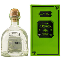 patron silver tequila 100% agave