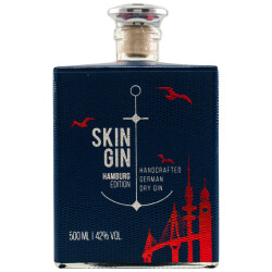Skin Gin Hamburg Blue Edition (1 x 500ml)