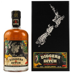 New Zealand Diggers &amp; Ditch Doublemalt Whisky 44%...