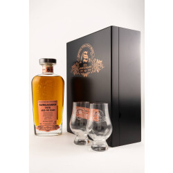 Glenglassaugh 40 YO 1978/2018 - 30th Anniversary + 2 Gläser Whisky 40,9% 0,70l
