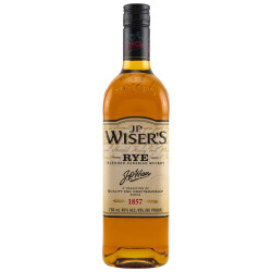 J.P.Wisers Rye Whisky 40% vol. 0,70l