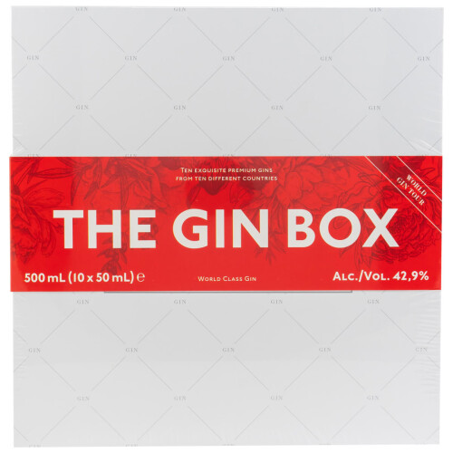 The World Class Gin Tasting Box 10 x 50ml