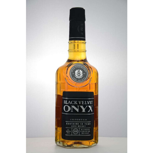 Black Velvet ONYX 12 Jahre | Blended Canadian Whisky 40% Vol. 0,70L