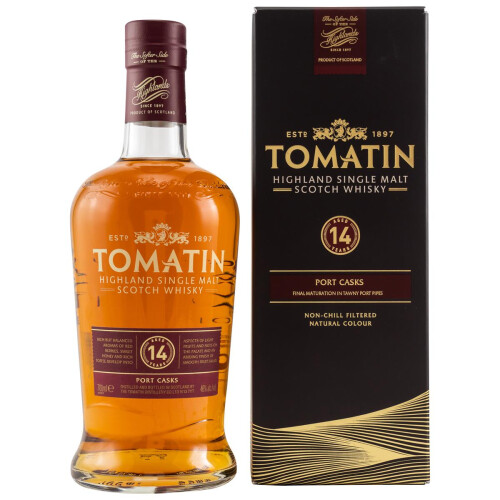 Tomatin 14 Jahre Port Wood Finish Whisky kaufen