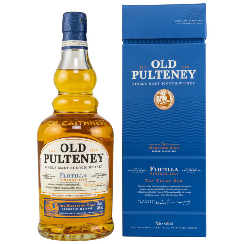 Old Pulteney Flotilla Vintage 2010 Schottland Whisky 46% vol. 0,70l