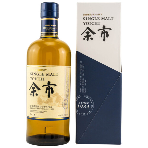 Nikka Yoichi Single Malt Whisky Japan in Geschenkverpackung 45% vol. 0,70l