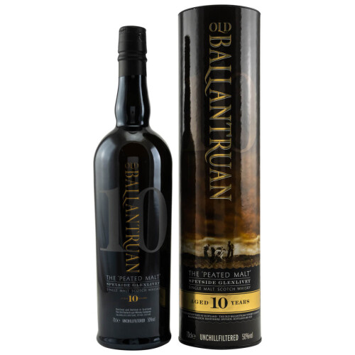 Old Ballantruan 10 Jahre Single Malt Peated Whisky 50% vol. 0,70l