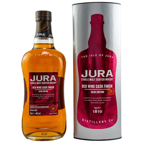 Isle of Jura Red Wine Cask Finish Whisky 40% vol. 0.70l
