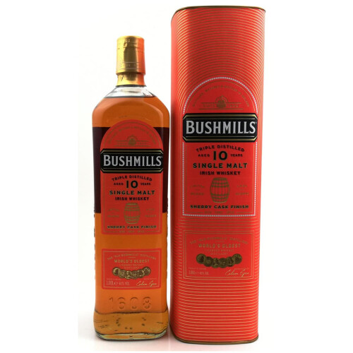 Bushmills 10 YO Sherry Cask Irish Whiskey 46% vol. 1.0l