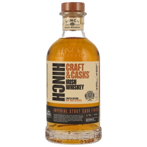 Hinch Craft & Casks Imperial Stout Finish Whiskey 43% vol. 0,70l