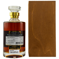 Langatun Barbera Cask Finish Swiss Whisky 49,12% vol. 0,50l