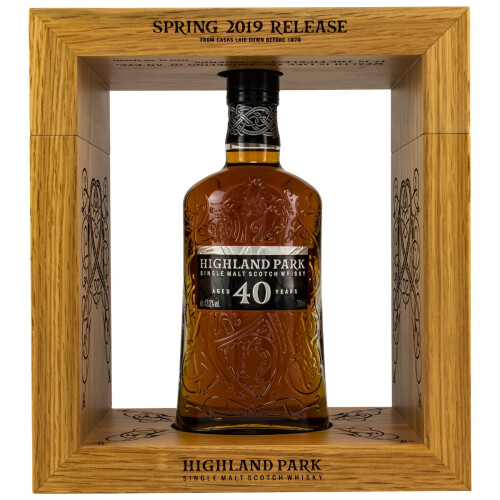 Highland Park 40 Jahre Spring Release 2019 Whisky 43,2% 0,70l